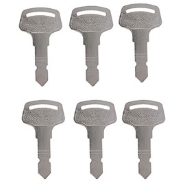 Solarhome (6) 15248-63700 Ignition Keys for Kubota B Series Tractors B1700 B21 B2100 B2320 B2400 B2620 B2630 B2710 B2910 B2920 B3000 B3200 B3030 B7300 B7400 B7410 B7500 B7610 B7800 +