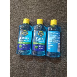 Banana Boat 3 Of 8oz BANANA BOAT COOLING AFTER SUN GEL WITH ALOE & VITAMIN E .