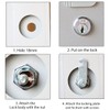 Security Cam Lock Furniture Lock Drawer Lock,Generic Lock for Mailboxes