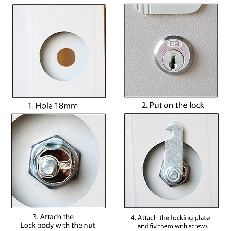 Security Cam Lock Furniture Lock Drawer Lock,Generic Lock for Mailboxes