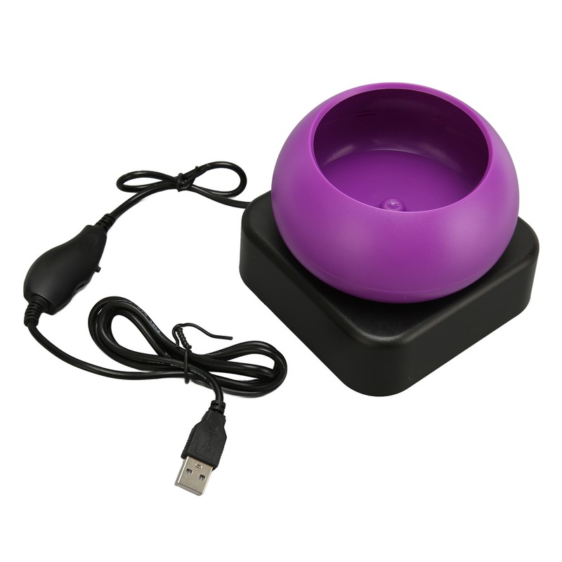 Electric Bead Spinner Bowl Adjustable Speed CW CCW Rotation USB