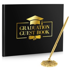 Class of 2025 Graduation Guest Book with Signature Pen Graduation Signing Book Grad Party Sign in Journal Memory Scrapbook for Message Keepsake Autograph School Students Gifts