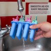 Ice Lolly Moulds, Healthy Refreshing Fruit Treat Maker with Sticks