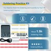 EIELE Multi-Directional Adjustable Running Light Soldering Practice Kit LED Light