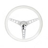 Grant 270 Classic Series 15 inch White Vinyl Steering Wheel
