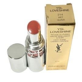 Yves Saint Laurent YSL LOVESHINE High Shine Caring Lipstick # 214 WET GUAVA Women 0.11 oz / 3.2 g - 5982