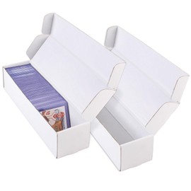 HANWRAPS Card Storage Box,2-Pack • 1000 Count Card Box,Trading card storage box for TCG/Mtg/Sports Card Storage and Collection,14.4 INCH Horizontal
