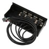 5.25 Inch USB2.0 Hub Front Panel Multifunctional 4 Ports 19pin