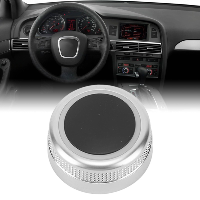 Multimedia Knob Switch Cover 4F0919069 Compatible with S6 MMI Navigation