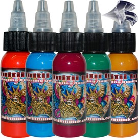 Infinitii Tattoo Ink 1oz 5 Color Set #4