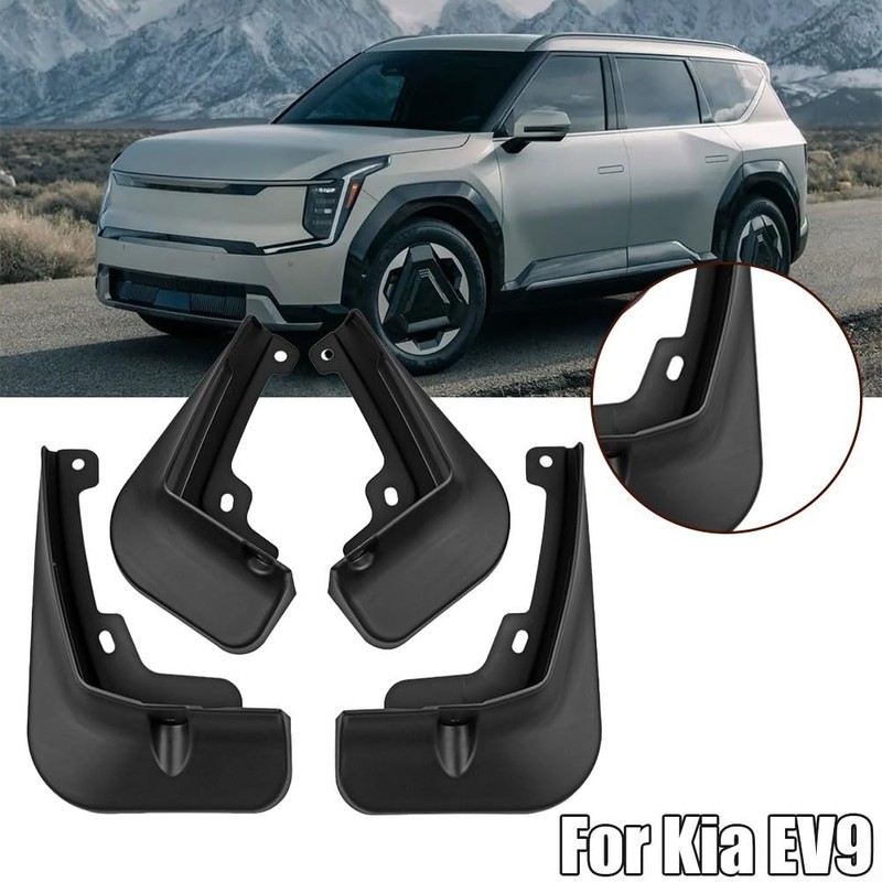 Kia EV9 Mud Flaps Mud Flaps Splash Guards Front Rear
