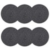 marysgift Placemats and Coaster Sets 6 Water Absorbent Drink Coasters