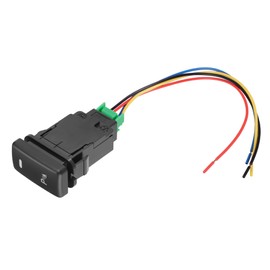 QUARKZMAN Mount Hole Expansion Port Switch Parking Sensor Switch for Toyota Alphard