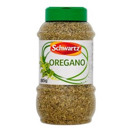Schwartz Dried Oregano, 85g– Aromatic Herb with Sweet, Peppery Flavour and Citrus Notes, Ideal for Italian, Greek, Mexican, and Caribbean Recipes in Restaurants, Catering, and Home Cooking
