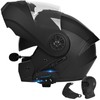 Bluetooth Modular Motorcycle Helmet DOT/ECE Approved Full Face Flip up