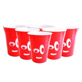 DRINK-A-PALOOZA: plastic Party Cups 16 oz hard plastic, 4 pack | Party Supplies for Adults