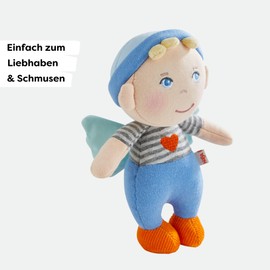 HABA Guardian Angel Mats - Cuddly Fabric Doll (15 cm), Ideal Welcome Gift for Babies & Toddlers - Washable at 30 °C - 2011869001