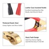 5Pair Alligator Clips Electrical, 50A 3.1inch Heavy Duty Insulated Pure