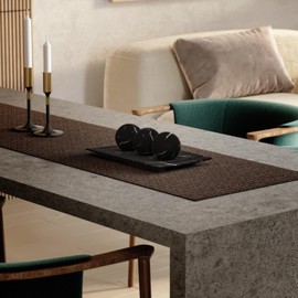 Creative Scents Black Marble Look Home Decor Bowl and Orb Set - Coffee Table Decor for Living Room - Centerpiece Table Decorations for Dining Table, Kitchen Counter, Foyer - Elegant House Decoration