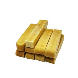 Himalayan Yak Dog Chew| Dog Bones for Aggressive Chewers| Healthy Natural Dog Treats |Yak Chews for Medium Dogs Under 35Lb.