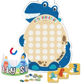 Potty Training Chart for Toddler Reusable Magnetic Potty Training Sticker Chart Potty Reward Chart Toddler with Magnetic Stickers Potty Chart Potty Sticker Chart