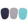 3pcs Ostomy Bag Cover Washable Detachable Dust Proof Mixed Colors