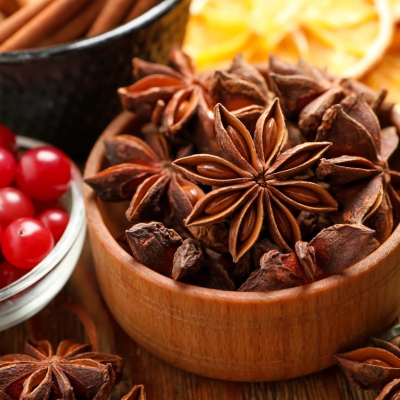 Star anise whole (125g, 4.4oz), Star anise pods, star anise