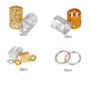 90 Piezas De Anillos De Trenza Para El Cabello, Accesorios