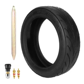 60/70-6.5 Solid Tubeless Tire Vacuum Self Repairing Non-Slip Tyre with Built-in Live Glue Repairable for Segway Ninebot Max G30 10" Electric Scooter Thicker Tubeless Wear Resistant Road Tyre with Part