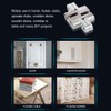 Zinc Alloy Hidden Hinge Invisible Folding Door Concealed Cross Hidden