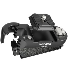NEEWER Clip per Zaino per Fotocamera, Attacco a Sgancio Rapido Compatibile con Sistema PD e Piastra Tipo Arca, Blocco di Sicurezza, Fotocamere DSLR e Mirrorless Carico di 10kg（22lb）