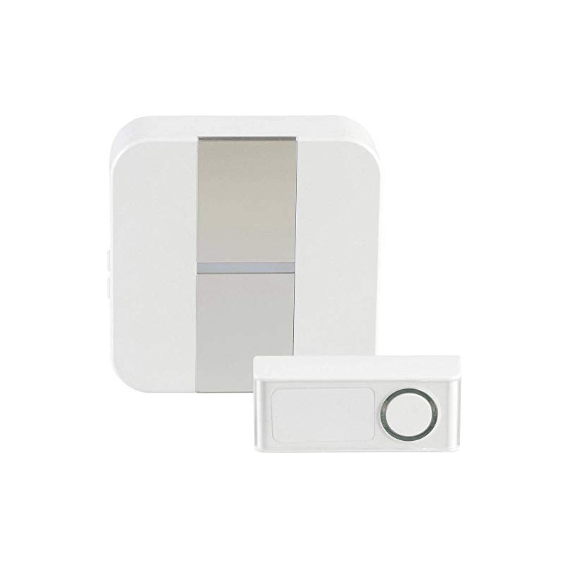 Heidemann Base II 70707 Wireless Chime Set (Transmitter + Receiver,
