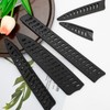 5 Pack Black Kitchen Knife Sheaths, Plastic Blade Guards for
