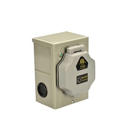 50 Amp Generator Power Inlet Box