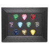 Guitar Pick Wall Display Picture Frame for 10 Picks (Not