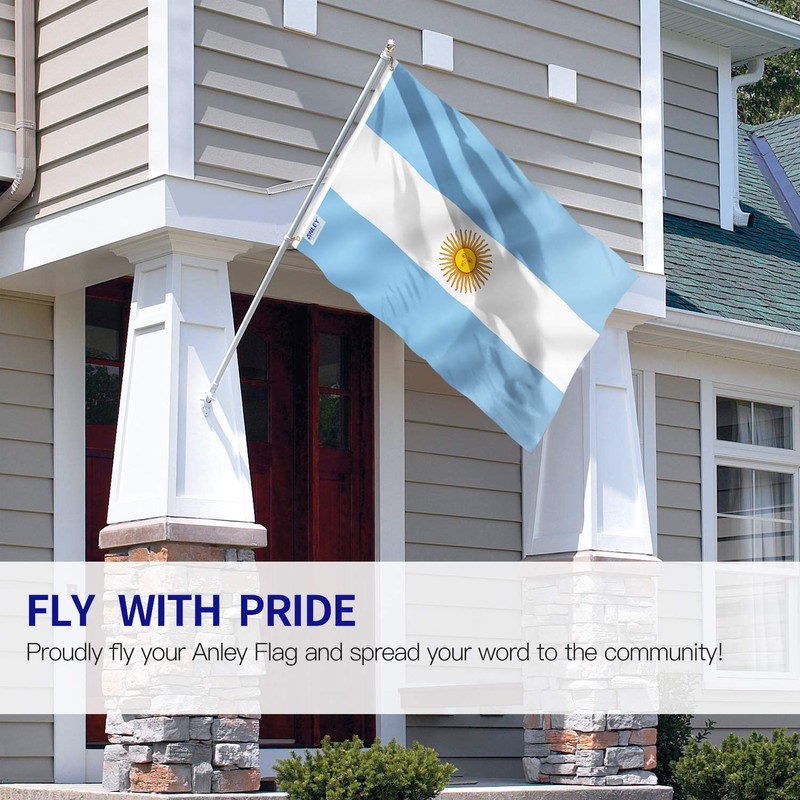 Anley Fly Breeze 3x5 Foot Argentina Flag - Vivid Color