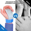FINGER TEN Gymnastics Hand Grips Wristbands Sets for Girls Youth