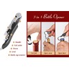 Kit-Home Professional Waiter Corkscrew Wine Openers Set (4 PCS),Upgraded with