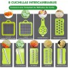 Bee Vibes Picadora De Verduras 12 En 1; Mandolina Con