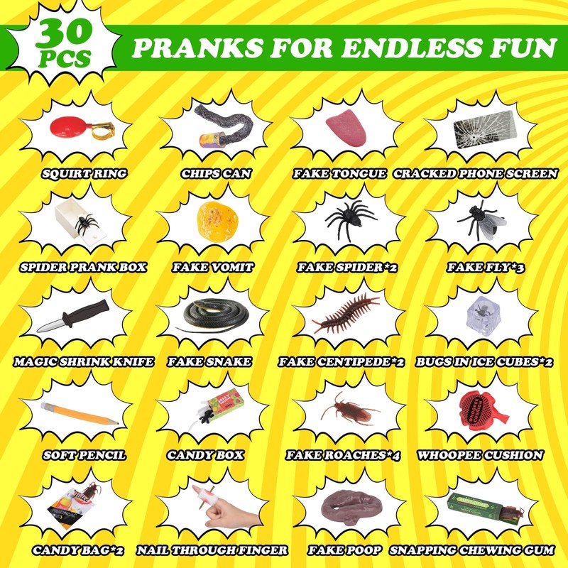 ALLROAD Prank Kit Pranks for Kids | Joke Box-Ultimate Gift