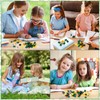 JUNEBRUSHS Erasers for Kids, 150Pcs St. Patrick's Mini Erasers Cute