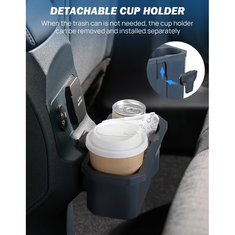 JOYTUTUS Trash Can Compatible with Ford Maverick 2024 2023 2022