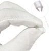 TA-VIGOR Trim Seal, Transparent PVC U-Seal Channel Edge Protector Sheet,