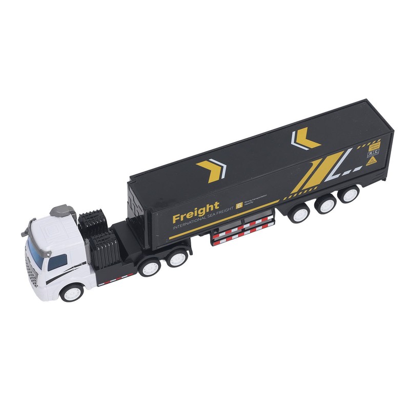 Container Truck Toy High Simulation Extended Carriage Container Trailer Model
