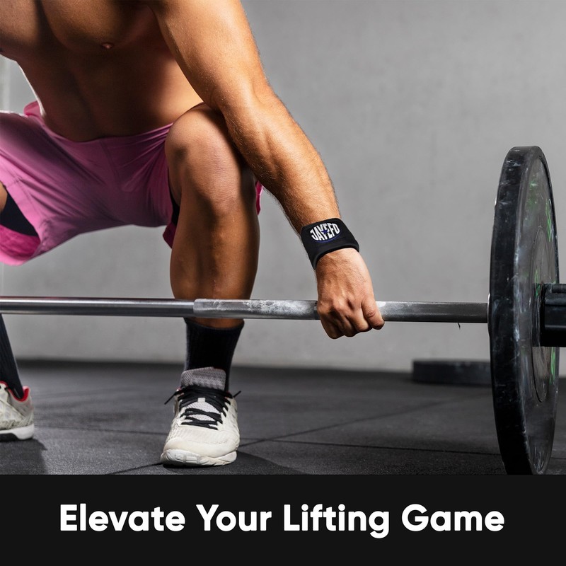 Jayefo Wrist Weight Lifting Straps – CrossFit Neoprene Padded Wrist