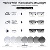 Cyxus Photochromic Glasses for Men Women UV Protection with Blue