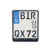 1 x German Number Plate Holder for Number Plates in