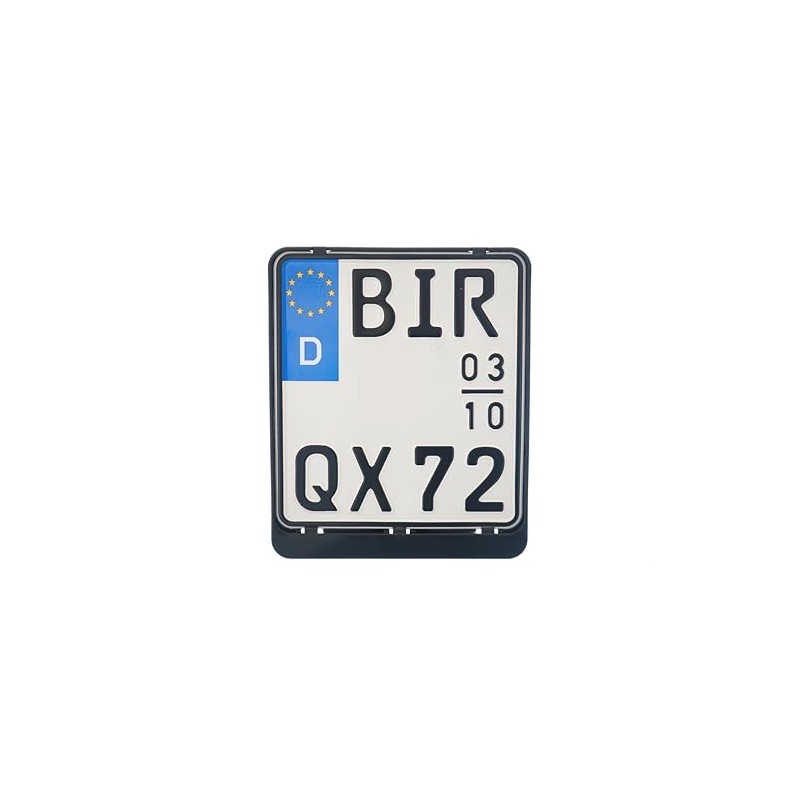 1 x German Number Plate Holder for Number Plates in