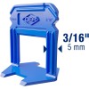 QEP Xtreme Tile Leveling System, Part A, Clips for 3/16"