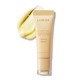LANEIGE Lip Glowy Balm, Vanilla: Sheer Tinted Lip Moisturizer with Shea Butter, for Hydrating Shine & Soft Lips